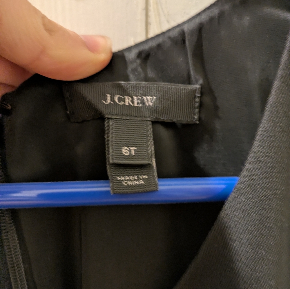 JCrew Black Sleeveless Midi Dress - Picture 4 of 4